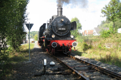 Die preussische P8 des Bw Landau (Pfalz) zog am 20.09.2009 den Sonder-Bundenthaler zum Jubiläum "20 Jahre VRN" (Slg. Marcus Zimmermann, Dahn).