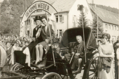 Der damals älteste Dahner, Josef Farbacher, hatte die Eröffnung der Wieslauterbahn erlebt. Mit der Einstellung des Personenverkehrs war er nicht einverstanden